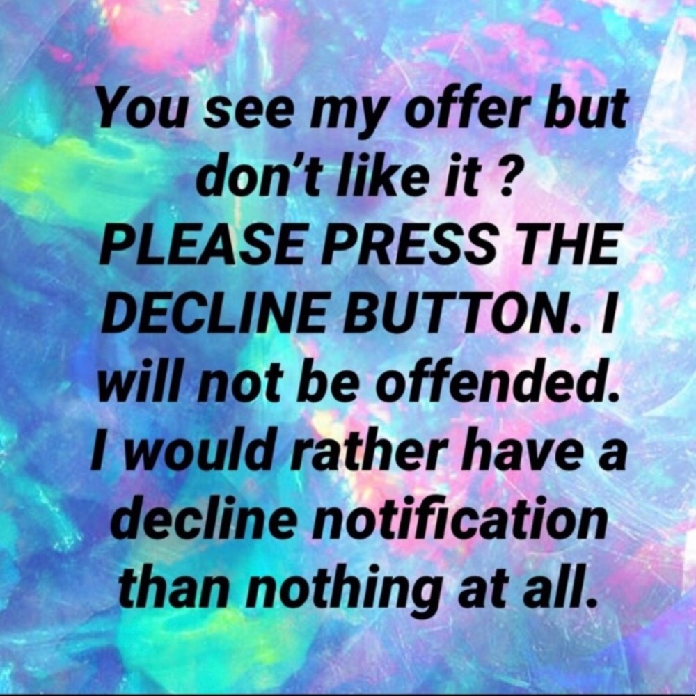 Accept or decline; let me know!